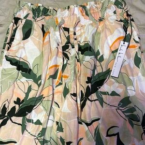 Brand new with tags Nicole Miller XL Linen/Rayon Pants
